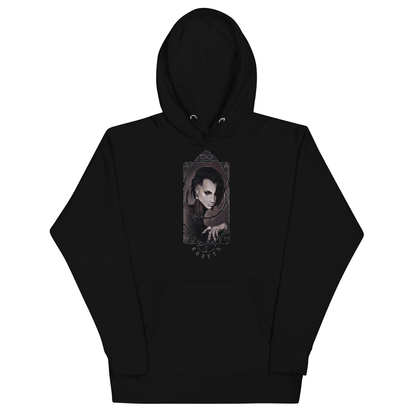 Corvyx Tarot Card (#1)  - The Mage Unisex Hoodie