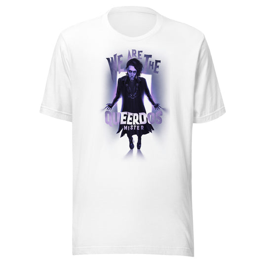 We are the Queerdos, Mister - CORVYX PRIDE Unisex Tee (WHITE)